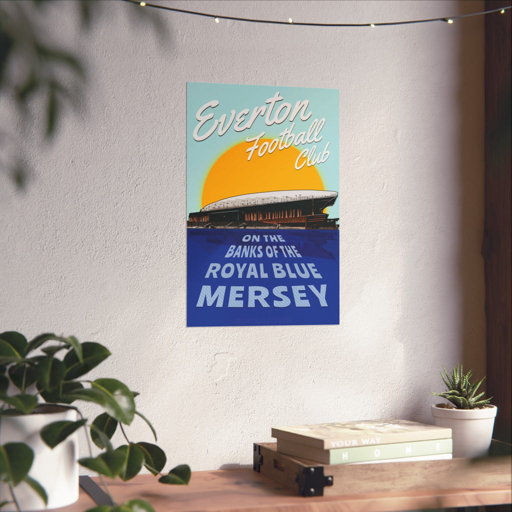 Royal Blue Mersey - Fine Art Poster