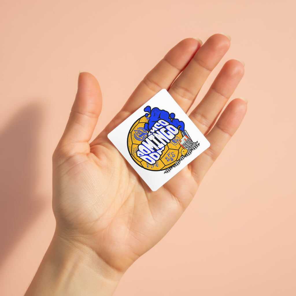 YELLOW BALL DOMINGO STICKER